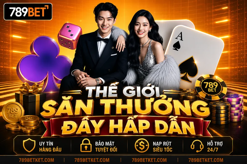 Nổ hũ 789BET thế giới săn thưởng đầy hấp dẫn