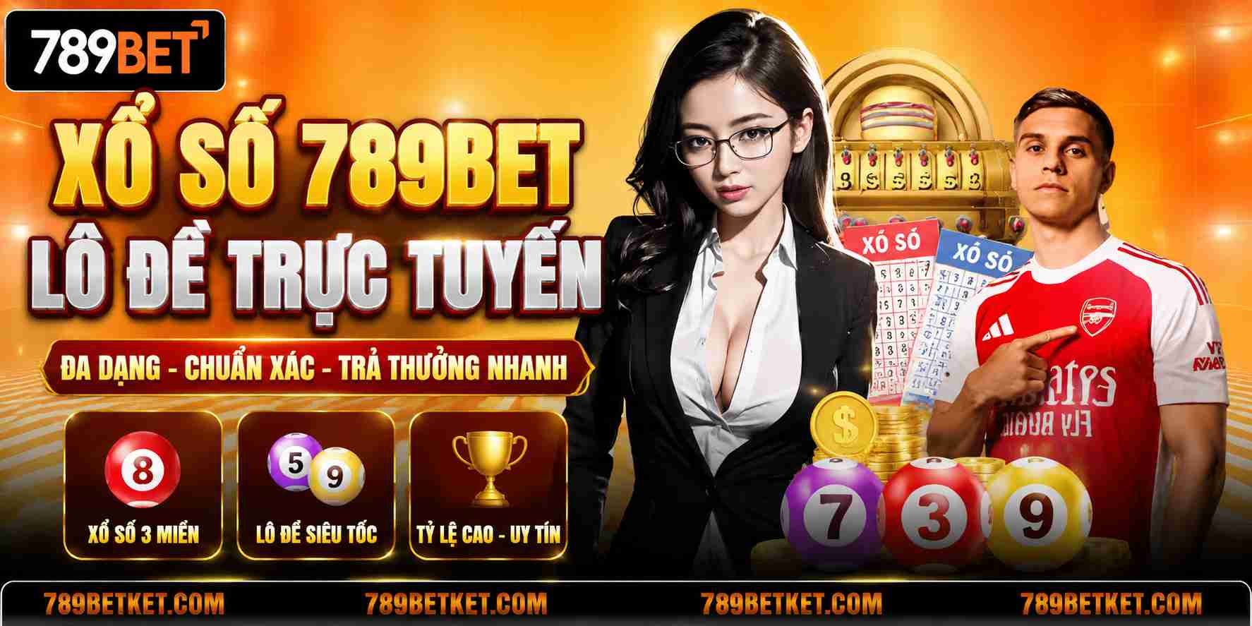 Tổng quan xổ số 789BET và lô đề trực tuyến